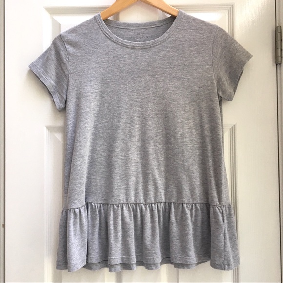 nordstrom caslon peplum tee
